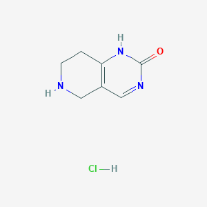 5,6,7,8-Tetrahydropyrido[4,3-d]pyrimidin-2-ol hydrochloride