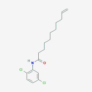 molecular formula C17H23Cl2NO B311354 N-(2,5-dichlorophenyl)undec-10-enamide 