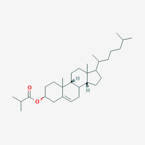 17-(1,5-dimethylhexyl)-10,13-dimethyl-2,3,4,7,8,9,10,11,12,13,14,15,16,17-tetradecahydro-1H-cyclopenta[a]phenanthren-3-yl 2-methylpropanoate