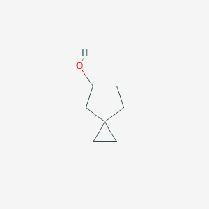 molecular formula C7H12O B3113697 Spiro[2.4]heptan-5-ol CAS No. 19740-30-8