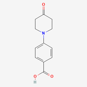 4-(4-Oxopiperidin-1-yl)benzoic acid