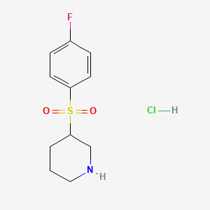 3-(4-Fluorobenzenesulfonyl)piperidine hydrochloride