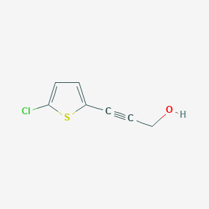 2-Propyn-1-ol, 3-(5-chloro-2-thienyl)-