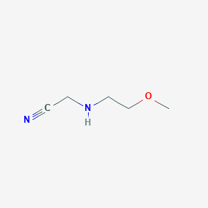 molecular formula C5H10N2O B3113738 2-[(2-Methoxyethyl)amino]acetonitrile CAS No. 19815-34-0