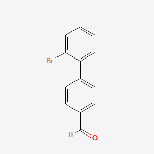 molecular formula C13H9BrO B3113742 4-(2-Bromophenyl)benzaldehyde CAS No. 198205-81-1