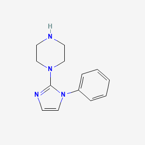 1-(1-Phenyl-1H-imidazol-2-yl)piperazine