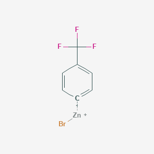 (4-(Trifluoromethyl)phenyl)zinc bromide, 0.50 M in THF