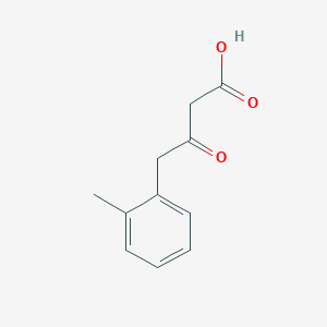 molecular formula C11H12O3 B3113801 3-Oxo-4-(2-methylphenyl)butanoic acid CAS No. 1984037-91-3