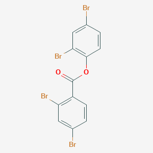 molecular formula C13H6Br4O2 B311388 2,4-Dibromophenyl 2,4-dibromobenzoate 