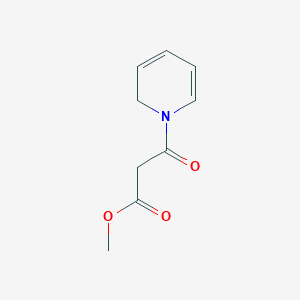 molecular formula C9H11NO3 B3113882 3-氧代-3-(吡啶-1(2H)-基)丙酸甲酯 CAS No. 1986455-23-5