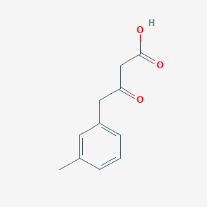 molecular formula C11H12O3 B3113906 3-Oxo-4-(3-methylphenyl)butanoic acid CAS No. 1987320-58-0