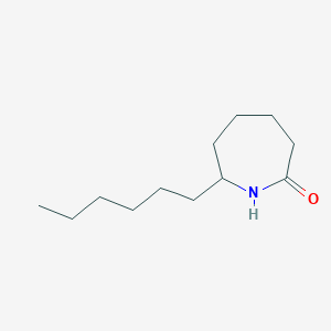 7-Hexylazepan-2-one