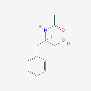 molecular formula C11H15NO2 B3113932 2-Acetamido-3-phenylpropanol CAS No. 19881-92-6
