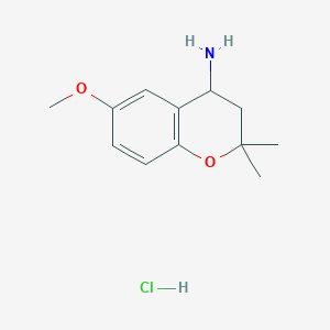 6-Methoxy-2,2-dimethyl-chroman-4-ylamine hydrochloride