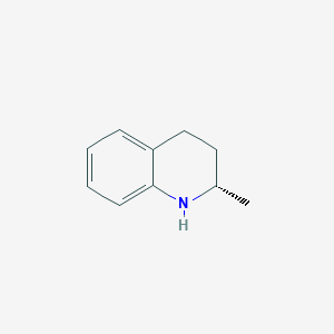 molecular formula C10H13N B3114173 (2S)-2-methyl-1,2,3,4-tetrahydroquinoline CAS No. 200125-70-8
