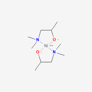 molecular formula C10H24N2NiO2 B3114193 Bis[1-(N,N-dimethylamino)-2-propanolato]nickel(II) CAS No. 200284-92-0