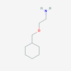 molecular formula C9H19NO B3114210 2-(Cyclohexylmethoxy)-1-ethanamine CAS No. 200400-14-2