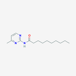 N-(4-methyl-2-pyrimidinyl)decanamide