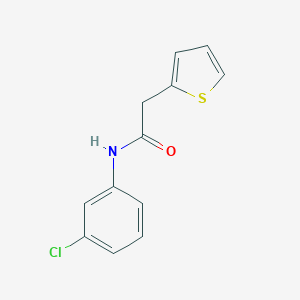 Acetamide, N-(3-chlorophenyl)-2-(2-thienyl)-