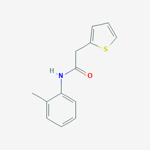 N-(2-methylphenyl)-2-(2-thienyl)acetamide