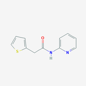 molecular formula C11H10N2OS B311434 N-pyridin-2-yl-2-thiophen-2-ylacetamide 