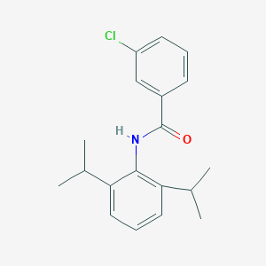 molecular formula C19H22ClNO B311437 3-chloro-N-(2,6-diisopropylphenyl)benzamide 