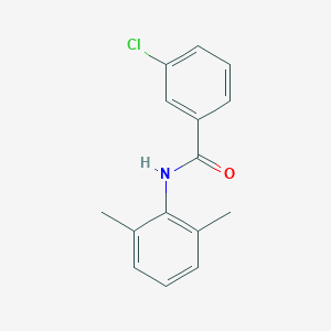 molecular formula C15H14ClNO B311442 3-chloro-N-(2,6-dimethylphenyl)benzamide 