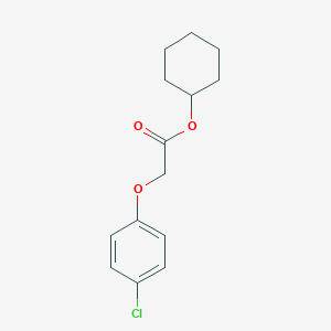 molecular formula C14H17ClO3 B311443 Cyclohexyl (4-chlorophenoxy)acetate 