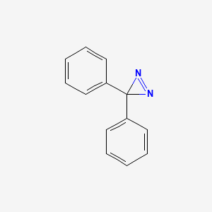 molecular formula C13H10N2 B3114496 Diphenyldiazometane CAS No. 20188-03-8