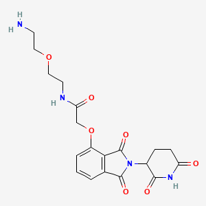 molecular formula C19H22N4O7 B3114570 E3 Ligand-Linker Conjugate 7 CAS No. 2022182-59-6