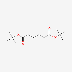 molecular formula C14H26O4 B3114593 二叔丁基己二酸酯 CAS No. 20270-53-5
