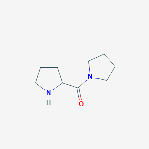 B3114629 Pyrrolidin-1-yl(pyrrolidin-2-yl)methanone CAS No. 202990-49-6