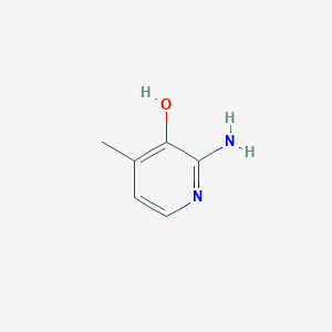 molecular formula C6H8N2O B3114685 2-Amino-4-methylpyridin-3-ol CAS No. 20348-18-9