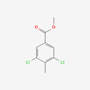molecular formula C9H8Cl2O2 B3114706 Methyl 3,5-dichloro-4-methylbenzoate CAS No. 203573-09-5