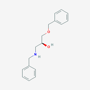 molecular formula C17H21NO2 B3114830 (S)-1-(苄氨基)-3-(苄氧基)丙烷-2-醇 CAS No. 205242-64-4