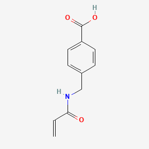 4-(Prop-2-enamidomethyl)benzoic acid