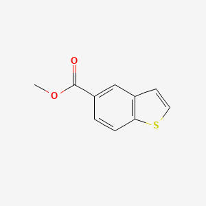 molecular formula C10H8O2S B3114850 Methyl 1-benzothiophene-5-carboxylate CAS No. 20532-39-2