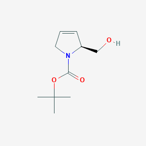 (S)-Tert-butyl 2-(hydroxymethyl)-2,5-dihydro-1H-pyrrole-1-carboxylate