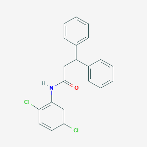 molecular formula C21H17Cl2NO B311490 N-(2,5-dichlorophenyl)-3,3-diphenylpropanamide 