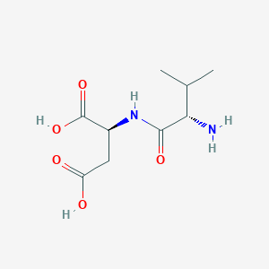molecular formula C9H16N2O5 B3114915 Val-Asp CAS No. 20556-16-5
