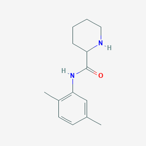 N-(2,5-dimethylphenyl)piperidine-2-carboxamide