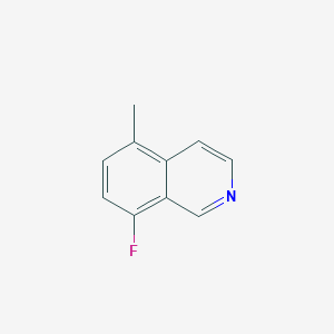 molecular formula C10H8FN B3114983 8-Fluoro-5-methylisoquinoline CAS No. 2060033-97-6