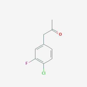 1-(4-Chloro-3-fluorophenyl)propan-2-one