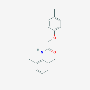 molecular formula C18H21NO2 B311505 N-mesityl-2-(4-methylphenoxy)acetamide 