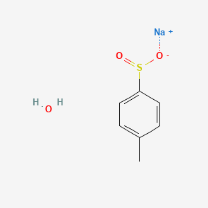 molecular formula C7H9NaO3S B3115173 Sodium p-toluenesulfinate hydrate CAS No. 207801-20-5