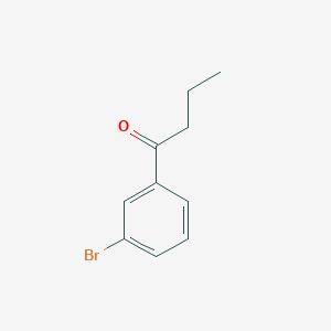 molecular formula C10H11BrO B3115183 1-(3-溴苯基)丁烷-1-酮 CAS No. 207994-95-4