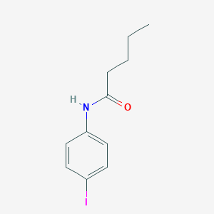 molecular formula C11H14INO B311525 N-(4-iodophenyl)pentanamide 