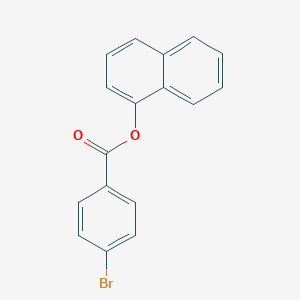 molecular formula C17H11BrO2 B311532 1-Naphthyl 4-bromobenzoate 