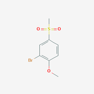 2-Bromo-1-methoxy-4-(methylsulfonyl)benzene