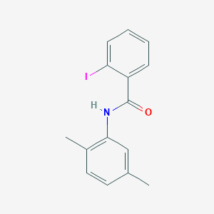 molecular formula C15H14INO B311537 N-(2,5-dimethylphenyl)-2-iodobenzamide 